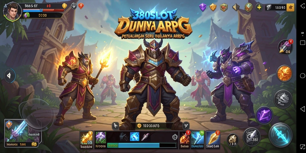 Tampilan seru dalam permainan ARPG 380SLOT dengan aksi mendebarkan.