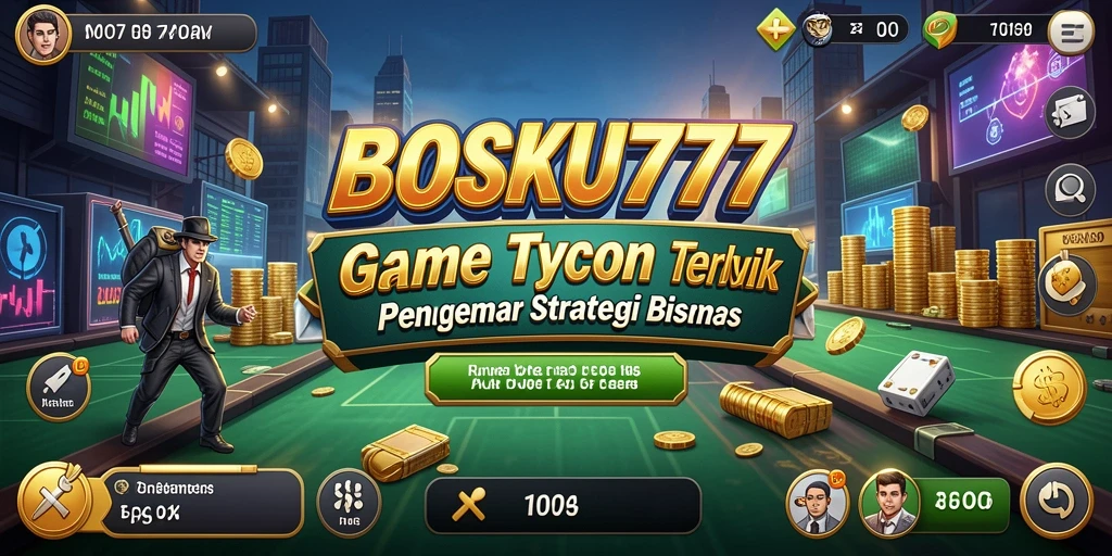 Tampilan gameplay BOSKU777 yang menarik untuk penggemar Tycoon.
