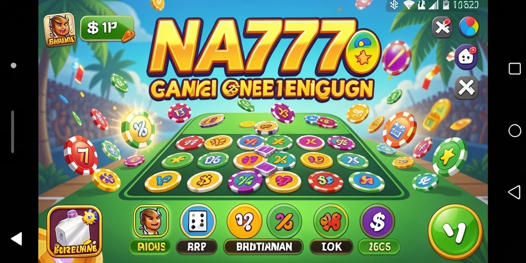 Menampilkan gameplay seru Bingo di NA777 dengan banyak pemain.