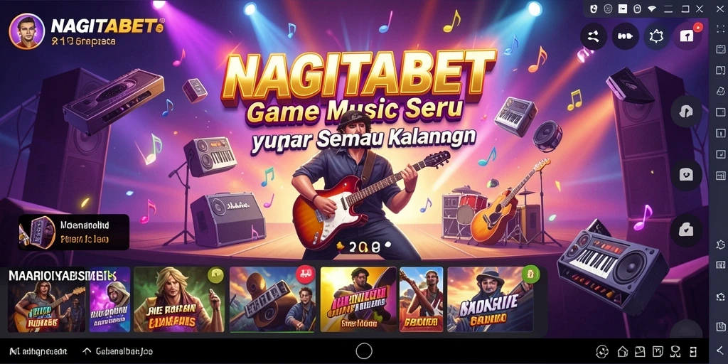 Tampilan gameplay NAGITABET yang menarik dan interaktif.